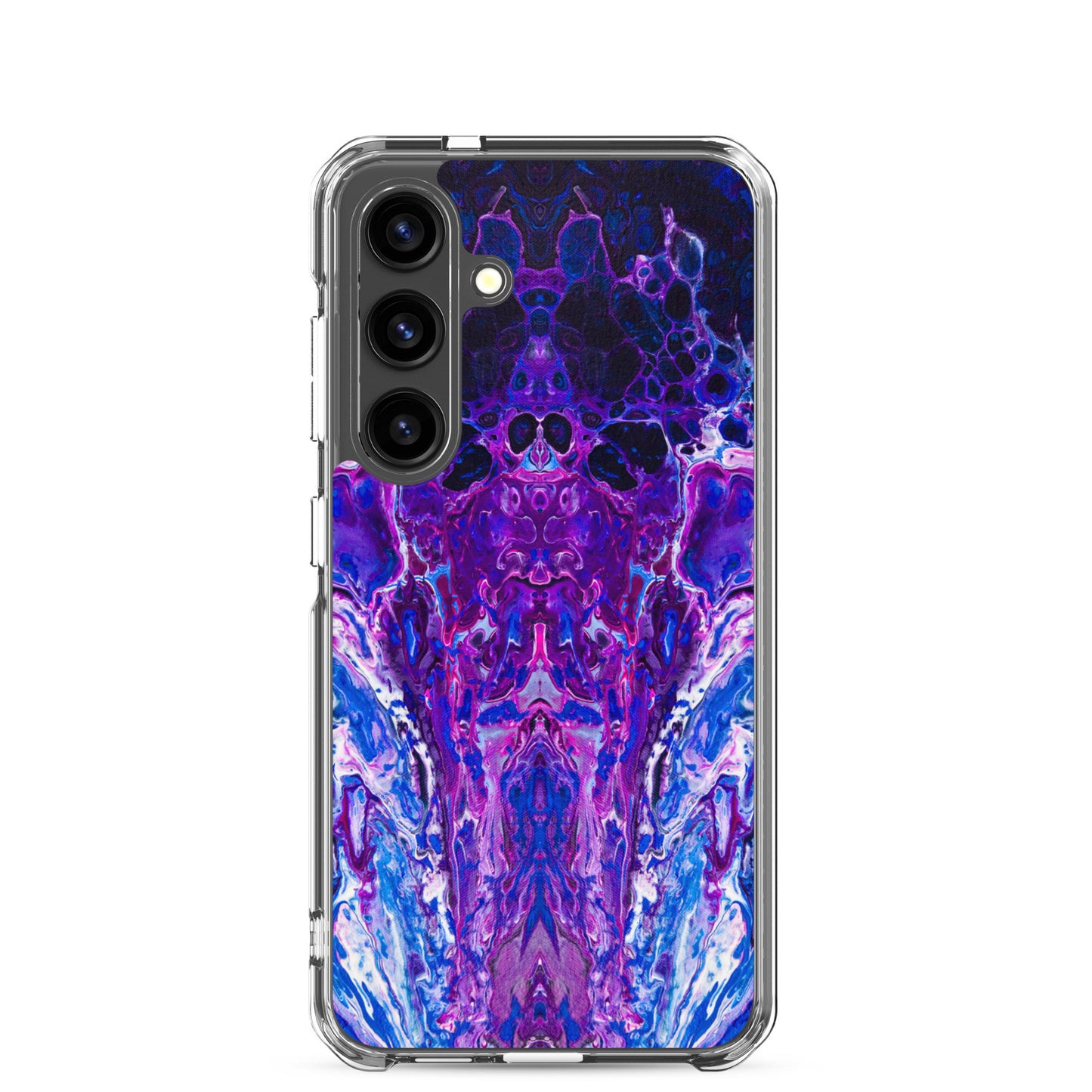 NightOwl Studio Custom Phone Case Compatible with Samsung Galaxy, Slim Cover for Wireless Charging, Drop and Scratch Resistant, Mauve Haze