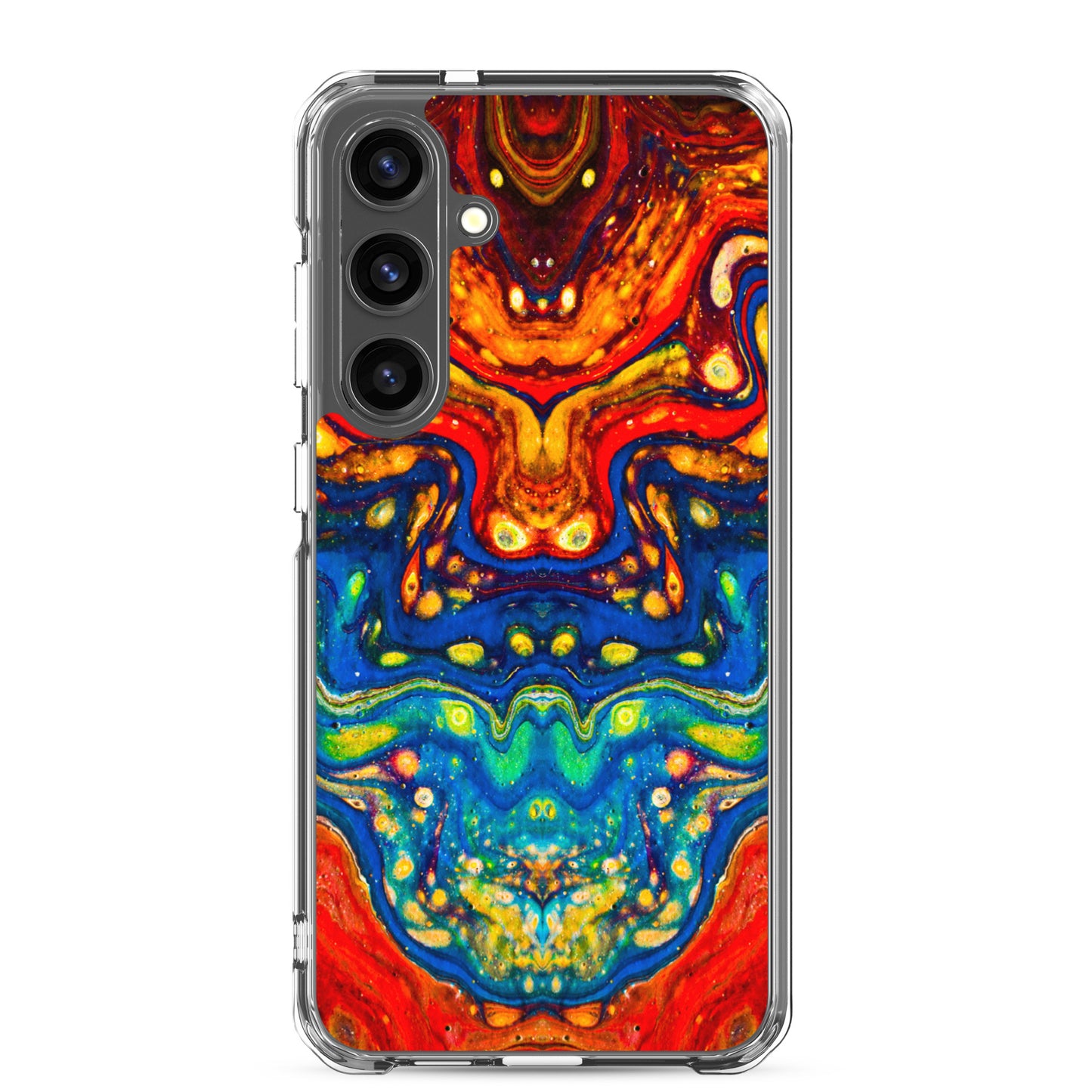 NightOwl Studio Custom Phone Case Compatible with Samsung Galaxy, Slim Cover for Wireless Charging, Drop and Scratch Resistant, Color Dragon