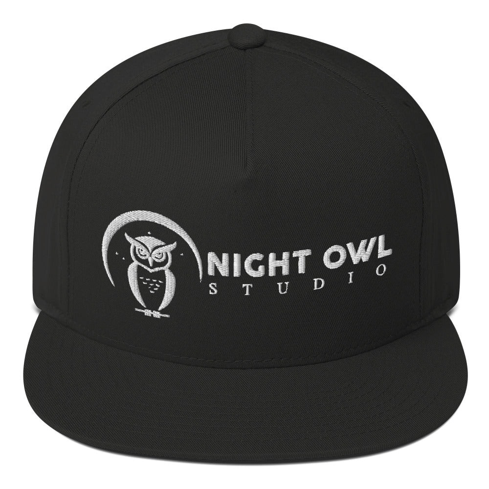 NightOwl-Studio Flat Bill Cap