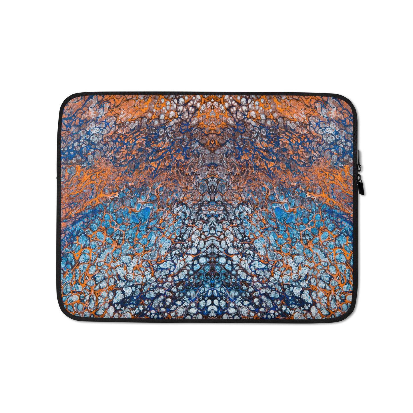 NightOwl Studio Padded Laptop Sleeve, 13 and 15 Inch Covers for Portable Computers and Large Tablets, Slim and Portable Neoprene for Work or Travel, Butterfly Effect,