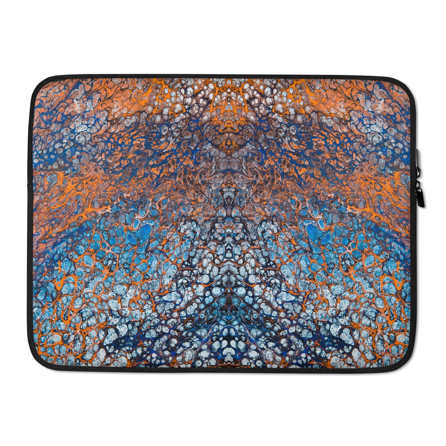 NightOwl Studio Padded Laptop Sleeve, 13 and 15 Inch Covers for Portable Computers and Large Tablets, Slim and Portable Neoprene for Work or Travel, Butterfly Effect,